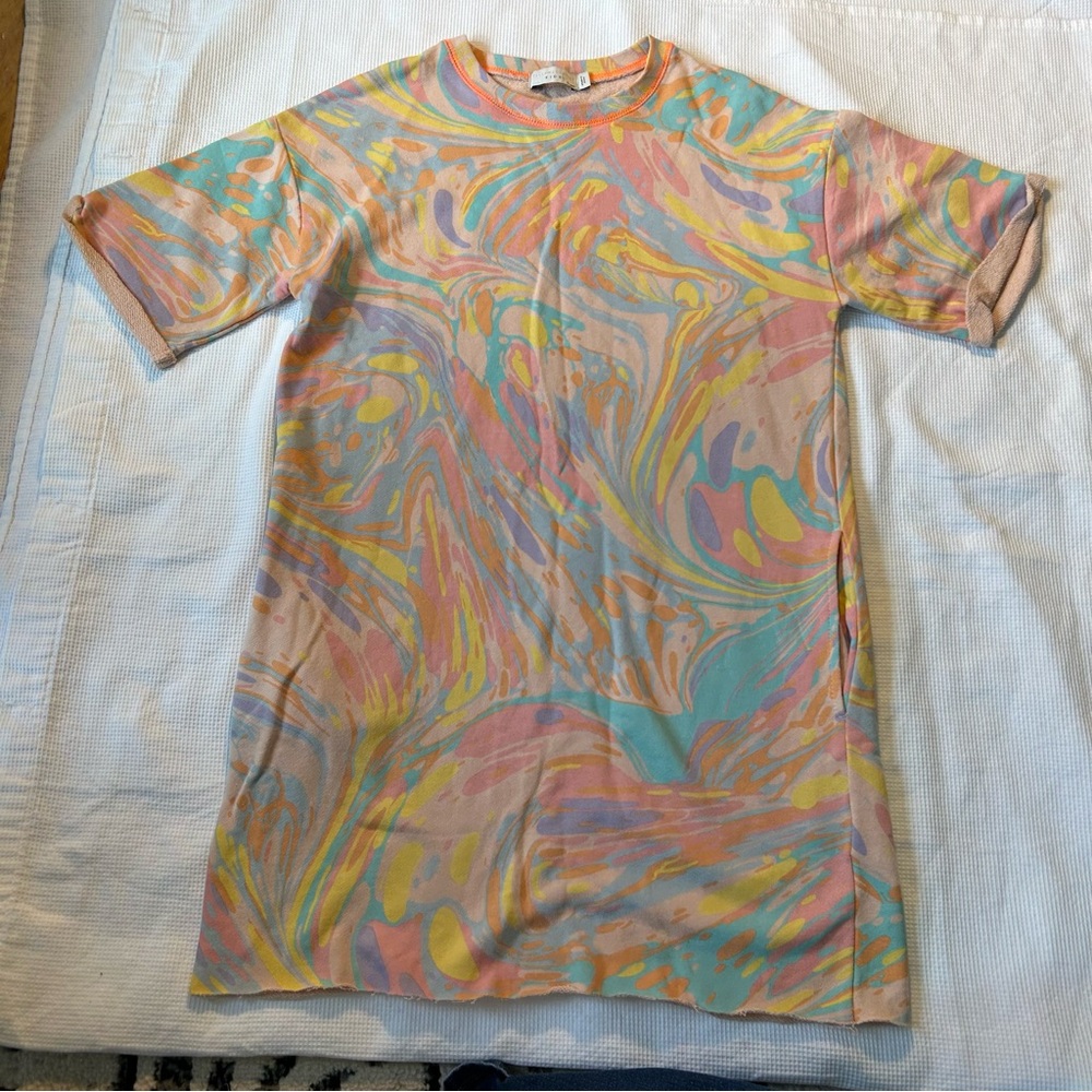 Stella McCartney Kids Pastel Swirl Dress